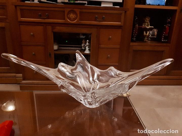 Antig&uuml;edades: antiguo centro de mesa de de cristal, - Foto 1