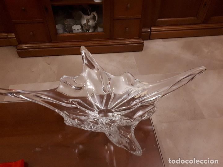 Antig&uuml;edades: antiguo centro de mesa de de cristal, - Foto 2