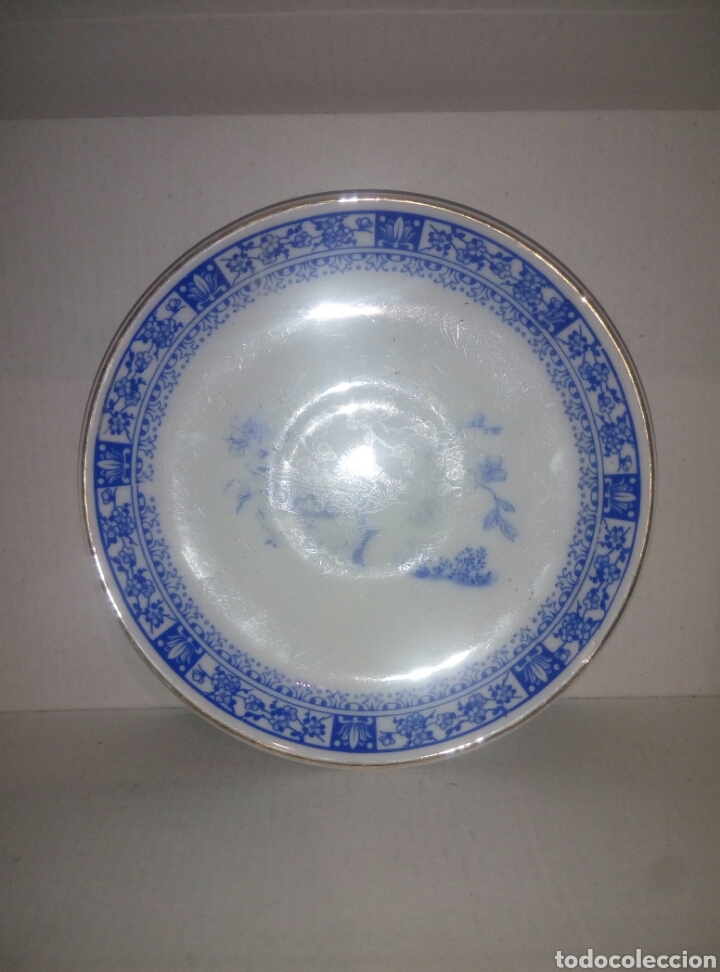 Antig&uuml;edades: Plato porcelana - Foto 2