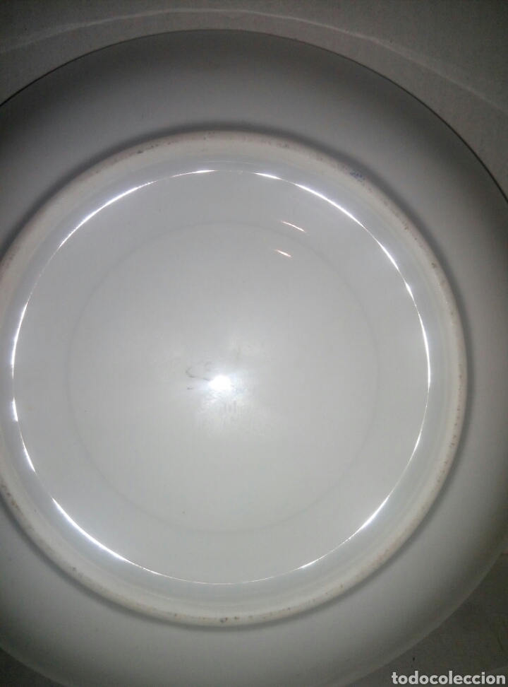 Antig&uuml;edades: Plato porcelana - Foto 3
