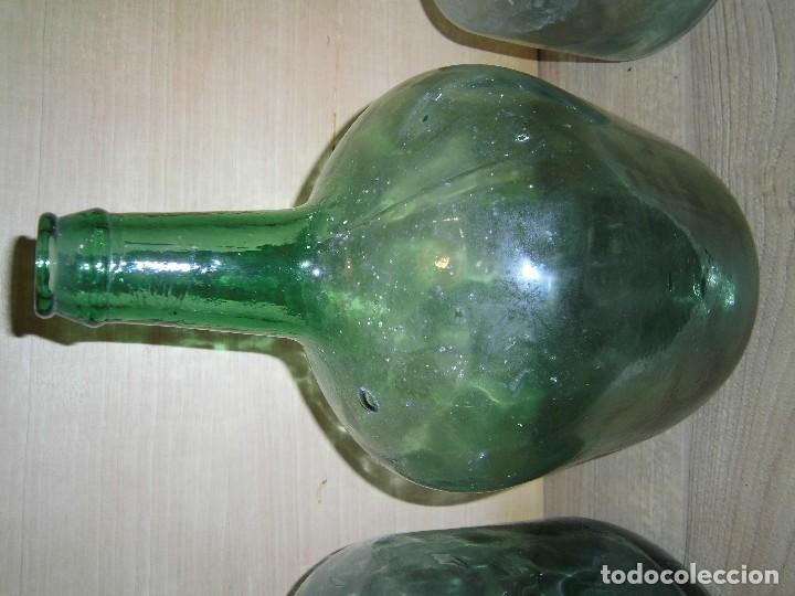 Antig&uuml;edades: damajuanas de cristal - Foto 3