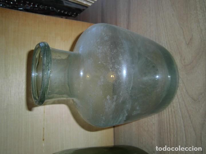 Antig&uuml;edades: damajuanas de cristal - Foto 4