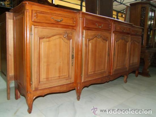 Antig&uuml;edades: BUFET/APARADOR LUIS XV,CEREZO REF.6157 - Foto 2