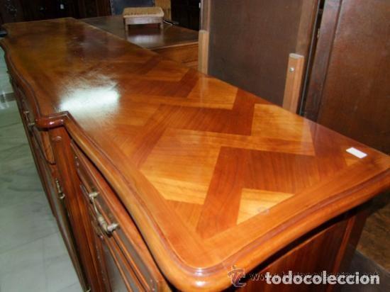 Antig&uuml;edades: BUFET/APARADOR LUIS XV,CEREZO REF.6157 - Foto 4