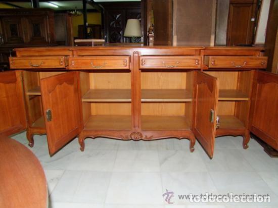Antig&uuml;edades: BUFET/APARADOR LUIS XV,CEREZO REF.6157 - Foto 9