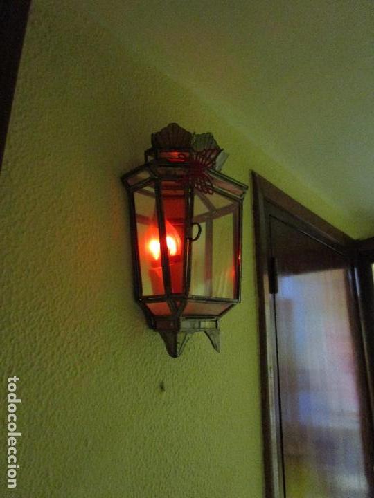 Antig&uuml;edades: FAROL CRISTALES COLORES - Foto 6