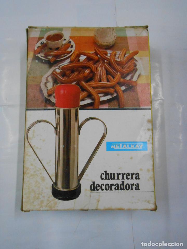 Antig&uuml;edades: CHURRERA DECORADORA METALKAY. Car50 - Foto 1