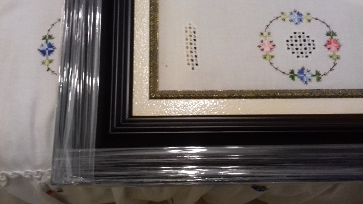 Antig&uuml;edades: MOLDURA CON COMPLEMENTO. PARA 73X60. NUEVA. A ESTRENAR. - Foto 5