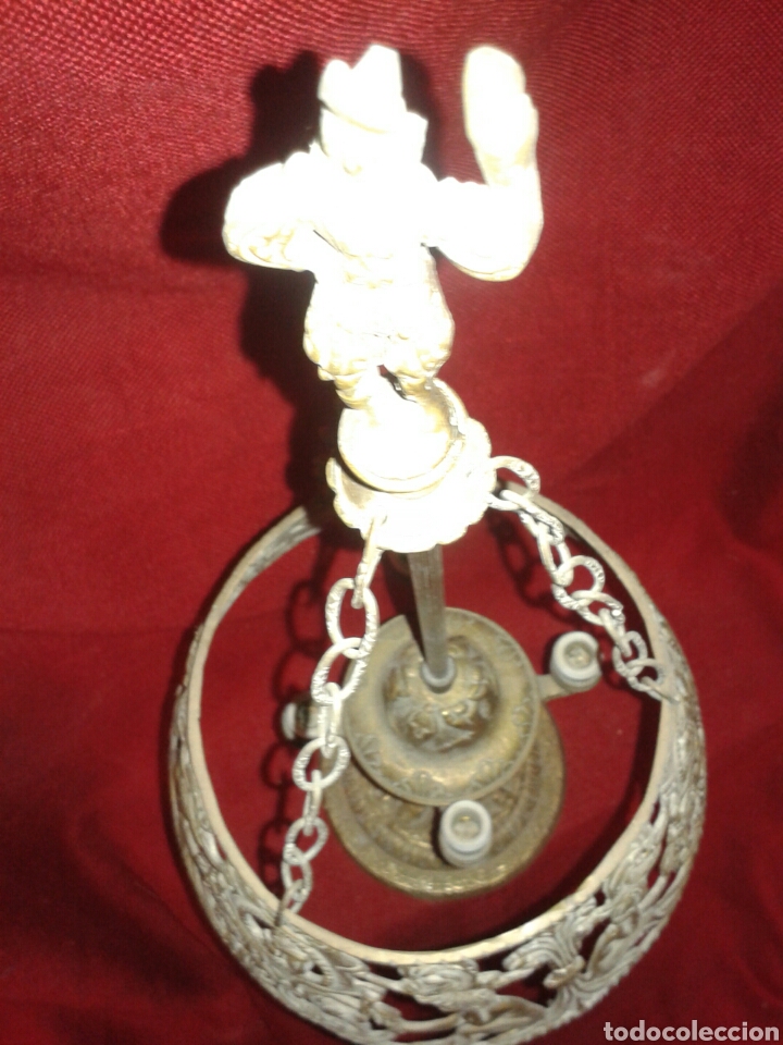 Antig&uuml;edades: ANTIGUA LAMPARA EN BRONCE - Foto 9