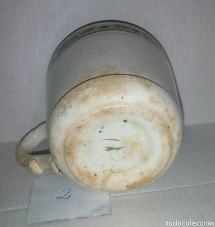 Antig&uuml;edades: Taza porcelana. Sello base - Foto 3