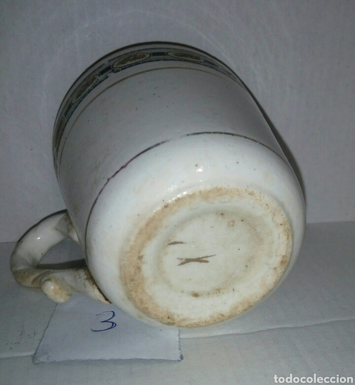 Antig&uuml;edades: Taza porcelana - Foto 3