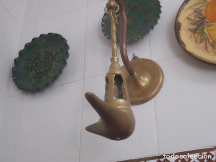Antig&uuml;edades: CANDIL EN BRONCE - Foto 3