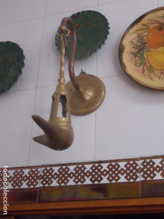 Antig&uuml;edades: CANDIL EN BRONCE - Foto 4