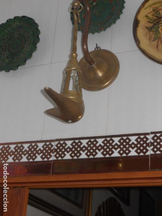 Antig&uuml;edades: CANDIL EN BRONCE - Foto 6