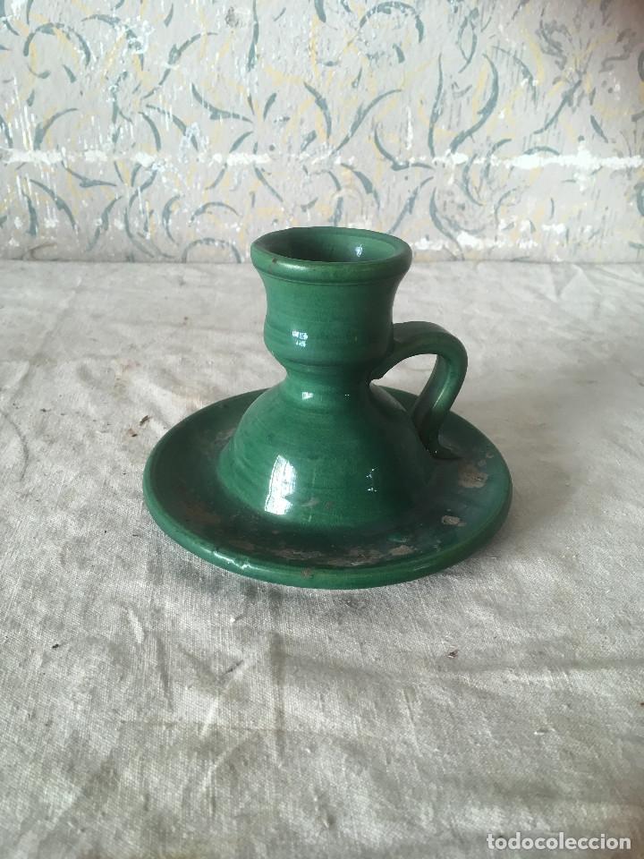 Antig&uuml;edades: PALMATORIA CER&Aacute;MICA VERDE - Foto 1