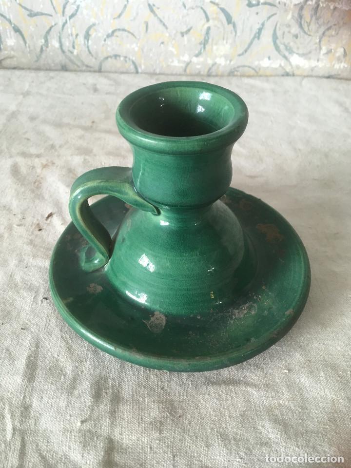 Antig&uuml;edades: PALMATORIA CER&Aacute;MICA VERDE - Foto 3
