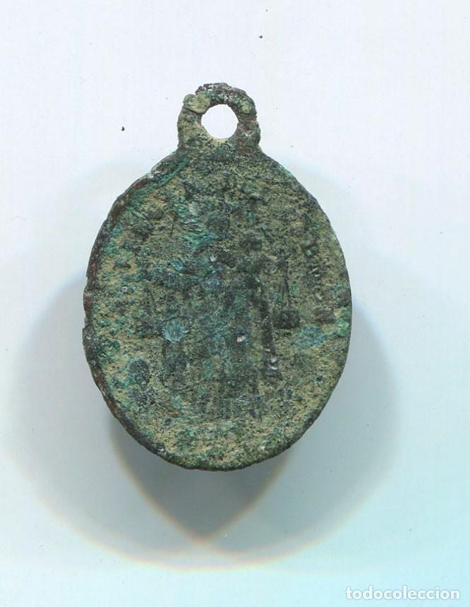 Antig&uuml;edades: Medalla antigua a identificar. San Antonio - Foto 1