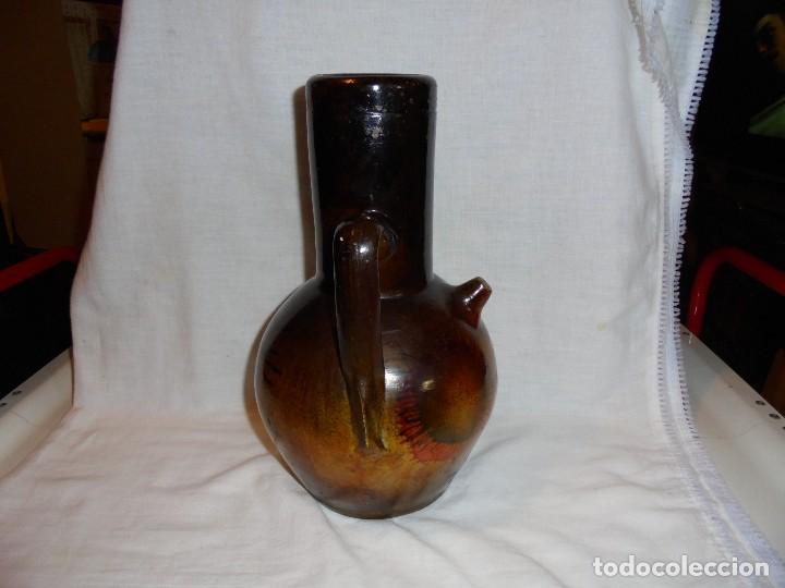 Antig&uuml;edades: JARRON DE CERAMICA PINTADA CON PITORRO - Foto 9
