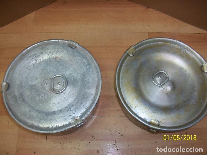 Antig&uuml;edades: LOTE DE 2 MARMITAS DE ALUMINIO - Foto 2