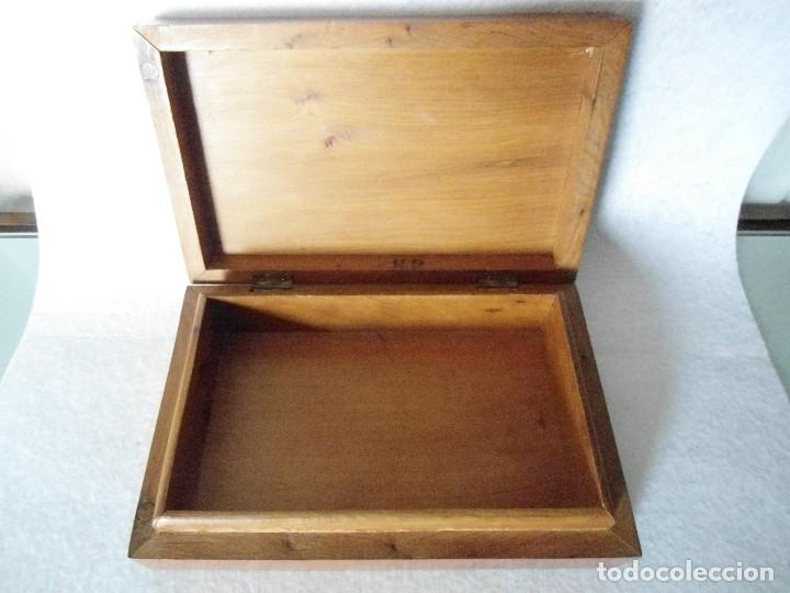 Antig&uuml;edades: ANTIGUA CAJA CON TARACEA - Foto 3