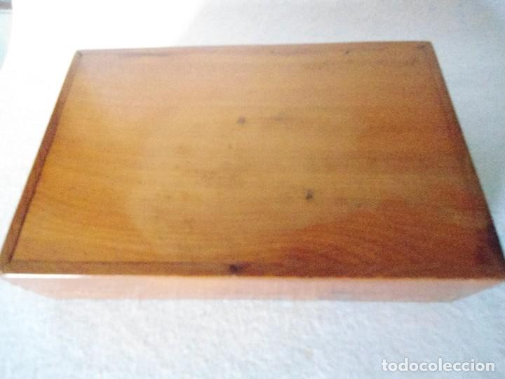Antig&uuml;edades: ANTIGUA CAJA CON TARACEA - Foto 6