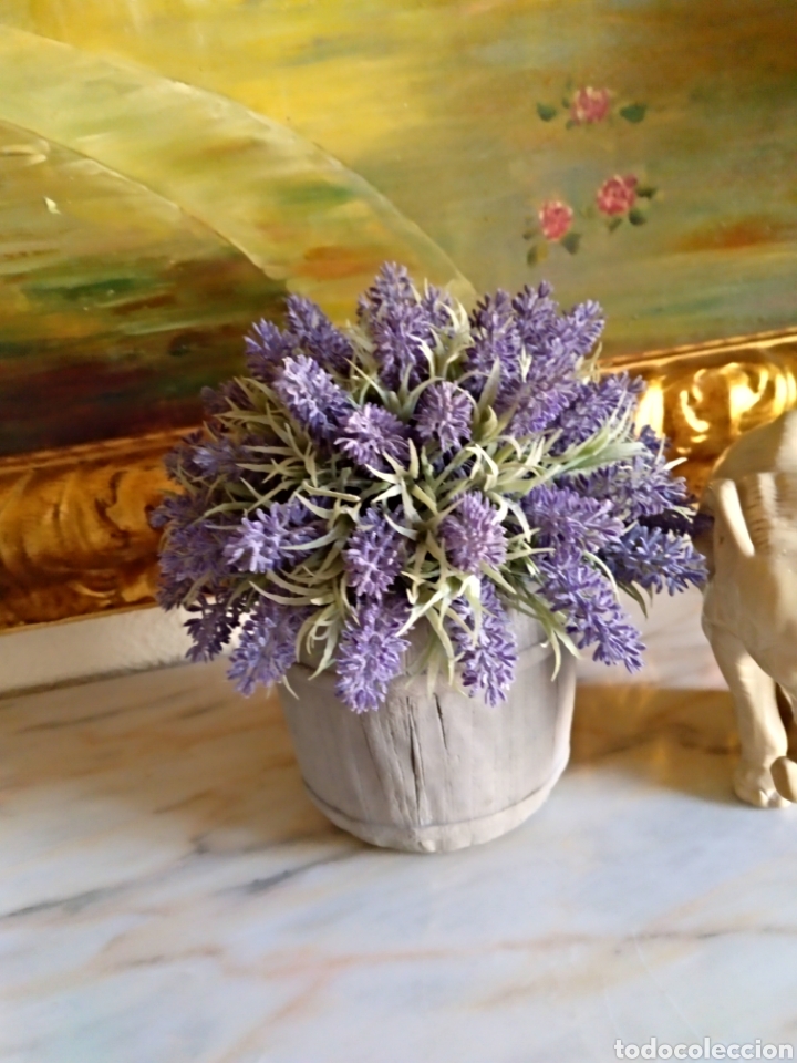 Antig&uuml;edades: Planta artificial lavanda - Foto 1