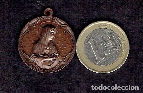 Antig&uuml;edades: MEDALLA, CORAZON DE JESUS Y VIRGEN - Foto 1
