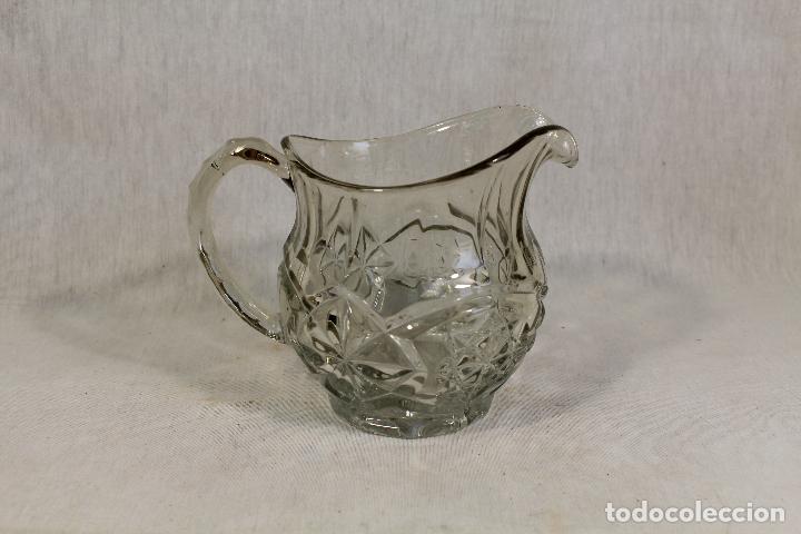 Antig&uuml;edades: jarra de cristal soplado - Foto 2