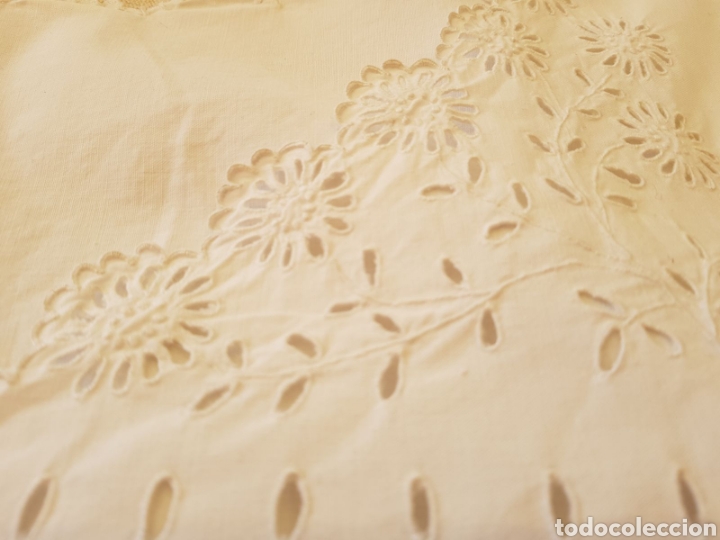 Antig&uuml;edades: Camisa de dormir , camis&oacute;n en algod&oacute;n bordado a mano - Foto 6