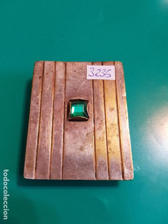 Oggetti Antichi: PORTACERILLAS EN METAL PLATEADO