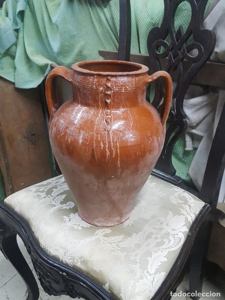 Antig&uuml;edades: Olla vidriada de Jim&eacute;nez de Jamuz - Foto 1