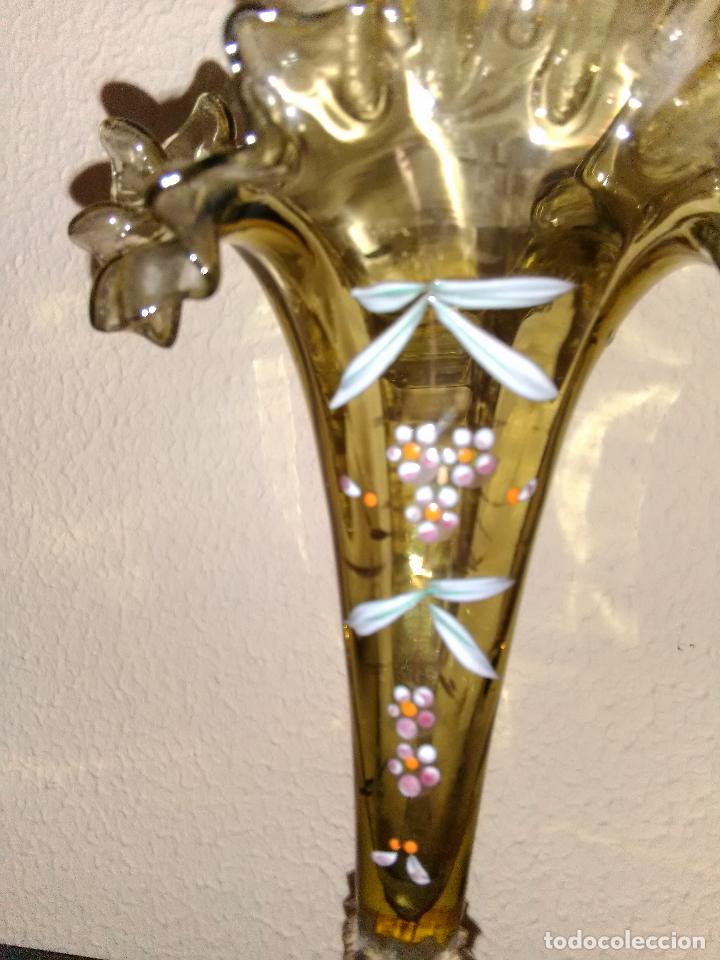 Antig&uuml;edades: pareja de violeteros, tuliperos, soliflore - Foto 5