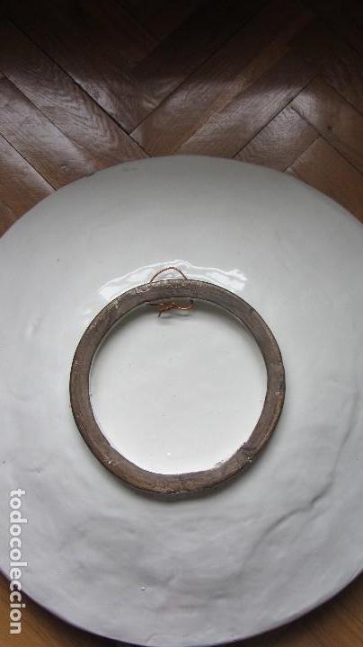 Antig&uuml;edades: GRAN PLATO DE CERAMICA TRIANA - Foto 3