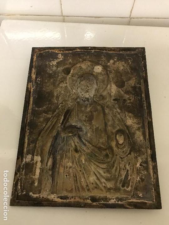 Antig&uuml;edades: Jesus, chapa puerta - Foto 2