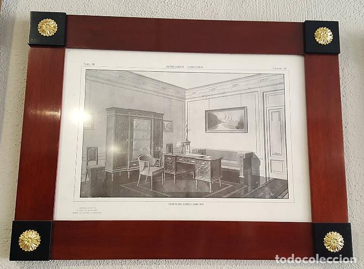 Antig&uuml;edades: CONJUNTO DE SEIS LAMINAS ANTIGUAS - Foto 7