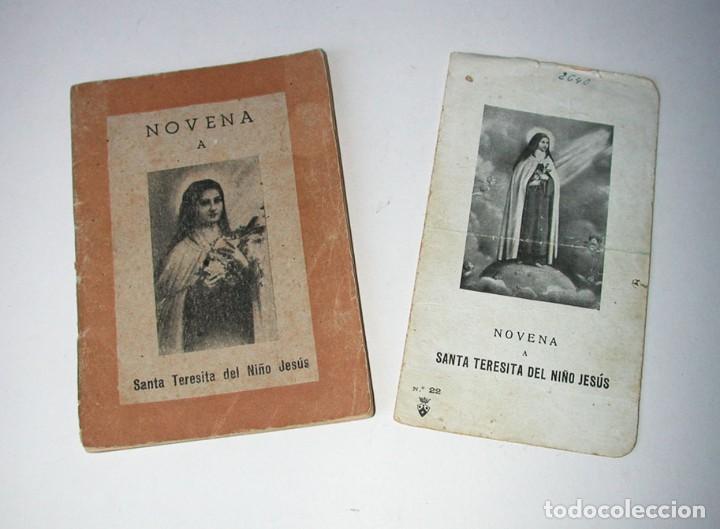 Antiguidades: LIBRILLO Y ESTAMPA SANTA TERESITA DEL NI&Ntilde;O JES&Uacute;S