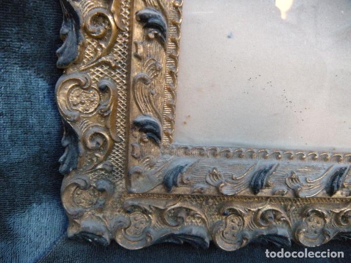 Antig&uuml;edades: ANTIGUO MARCO S. XIX PAN DE ORO. - Foto 2