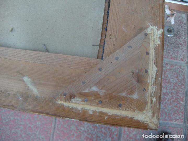 Antig&uuml;edades: ANTIGUO MARCO S. XIX PAN DE ORO. - Foto 7