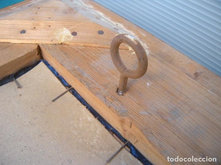 Antig&uuml;edades: ANTIGUO MARCO S. XIX PAN DE ORO. - Foto 8