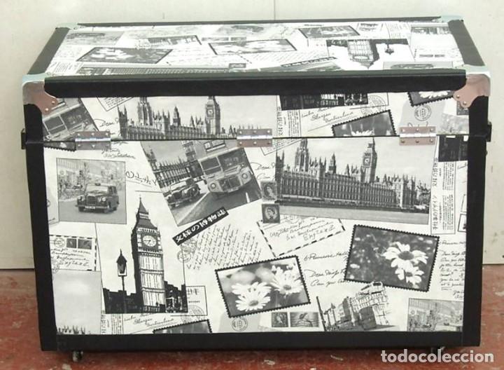 Antig&uuml;edades: BA&Uacute;L TAPIZADO - Foto 6