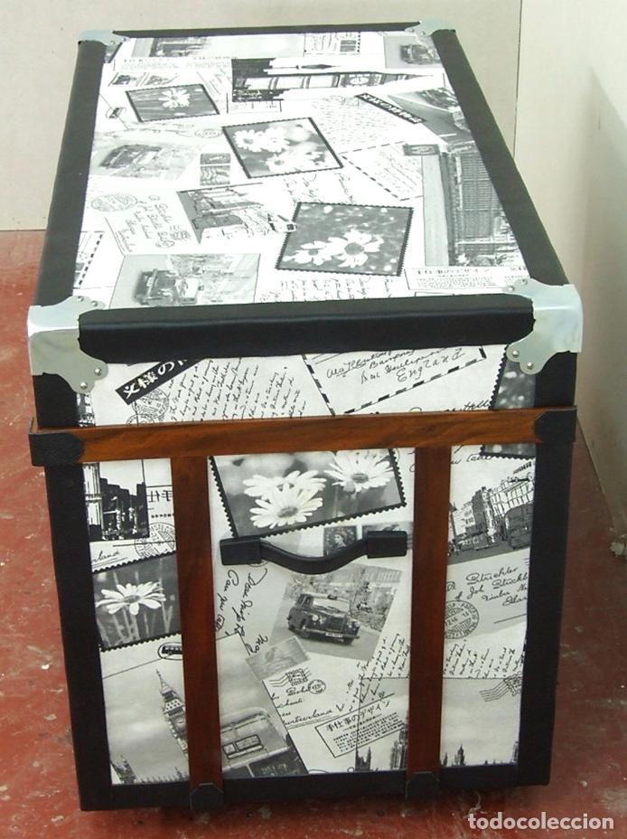 Antig&uuml;edades: BA&Uacute;L TAPIZADO - Foto 7