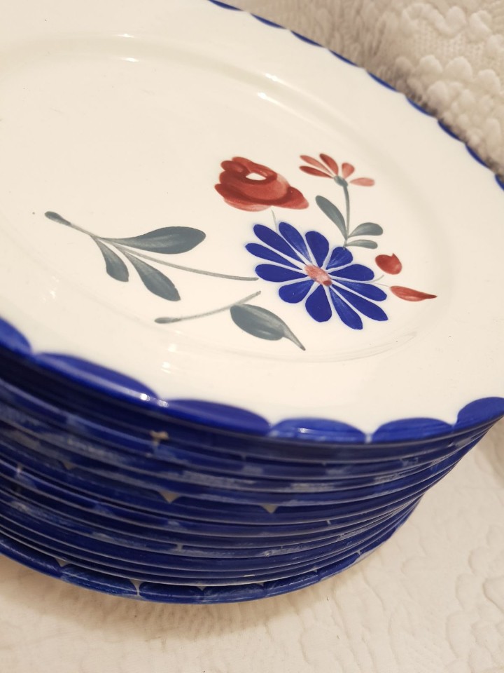 Antig&uuml;edades: Vajilla de semiporcelana Salins modelo Sylvain - Foto 2