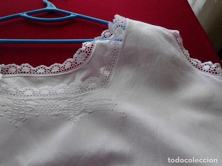 Antig&uuml;edades: Antiguo camis&oacute;n de hilo hecho a mano - Foto 4