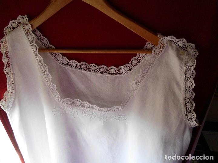 Antig&uuml;edades: Antiguo camis&oacute;n de hilo hecho a mano - Foto 5