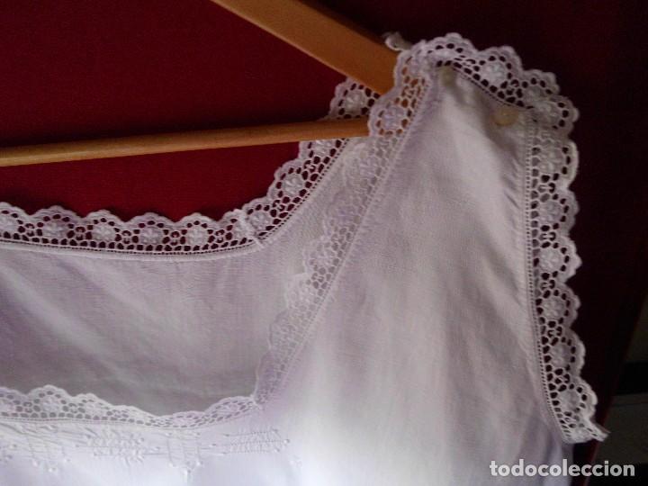 Antig&uuml;edades: Antiguo camis&oacute;n de hilo hecho a mano - Foto 8