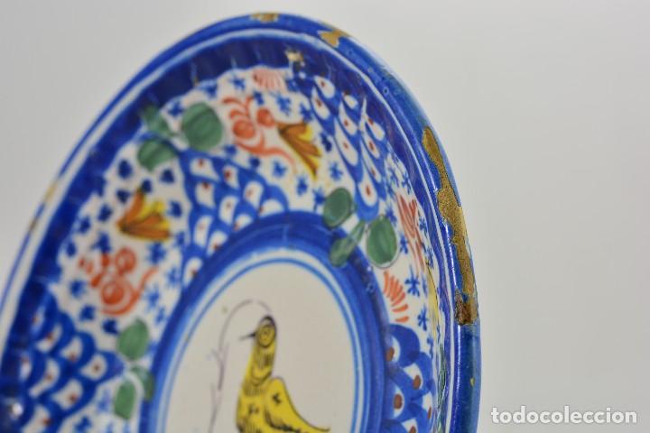 Antig&uuml;edades: Plato de cer&aacute;mica de Manises - Foto 8