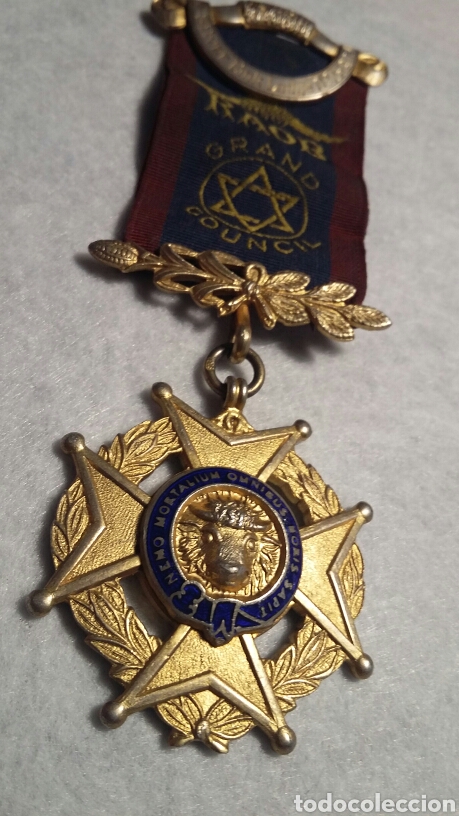 Antig&uuml;edades: Medalla mas&oacute;nica plata - Foto 1