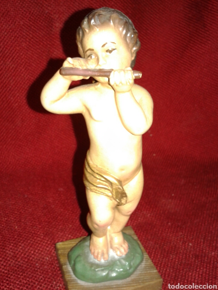 Antig&uuml;edades: ANTIGUA FIGURA DE ANGELITO - Foto 1