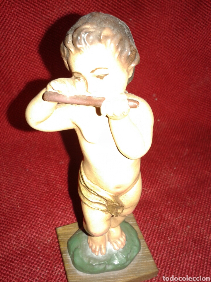 Antig&uuml;edades: ANTIGUA FIGURA DE ANGELITO - Foto 2
