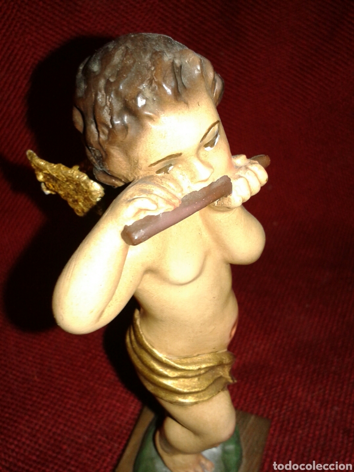Antig&uuml;edades: ANTIGUA FIGURA DE ANGELITO - Foto 3
